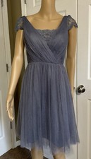 Jenny Yoo Collection Women’s Dress Tulle Lace V-back Event Party Size 2