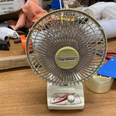 昭和レトロ　早川電機 SHARP DESK FAN 【EF-38】 s-l400.jpg