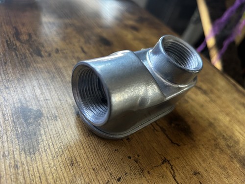 UNBRANDED E204093 3/4" 3.8 CU IN Serv Entrance Elbow