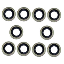 For Renault Fluence Extra Espace Clio Captur 86-On Oil Drain Sum Plug Washer X10