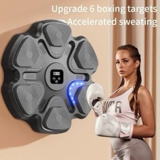 Smart Punching Boxing Electronic Music Machine Home Training Bluetooth With LED