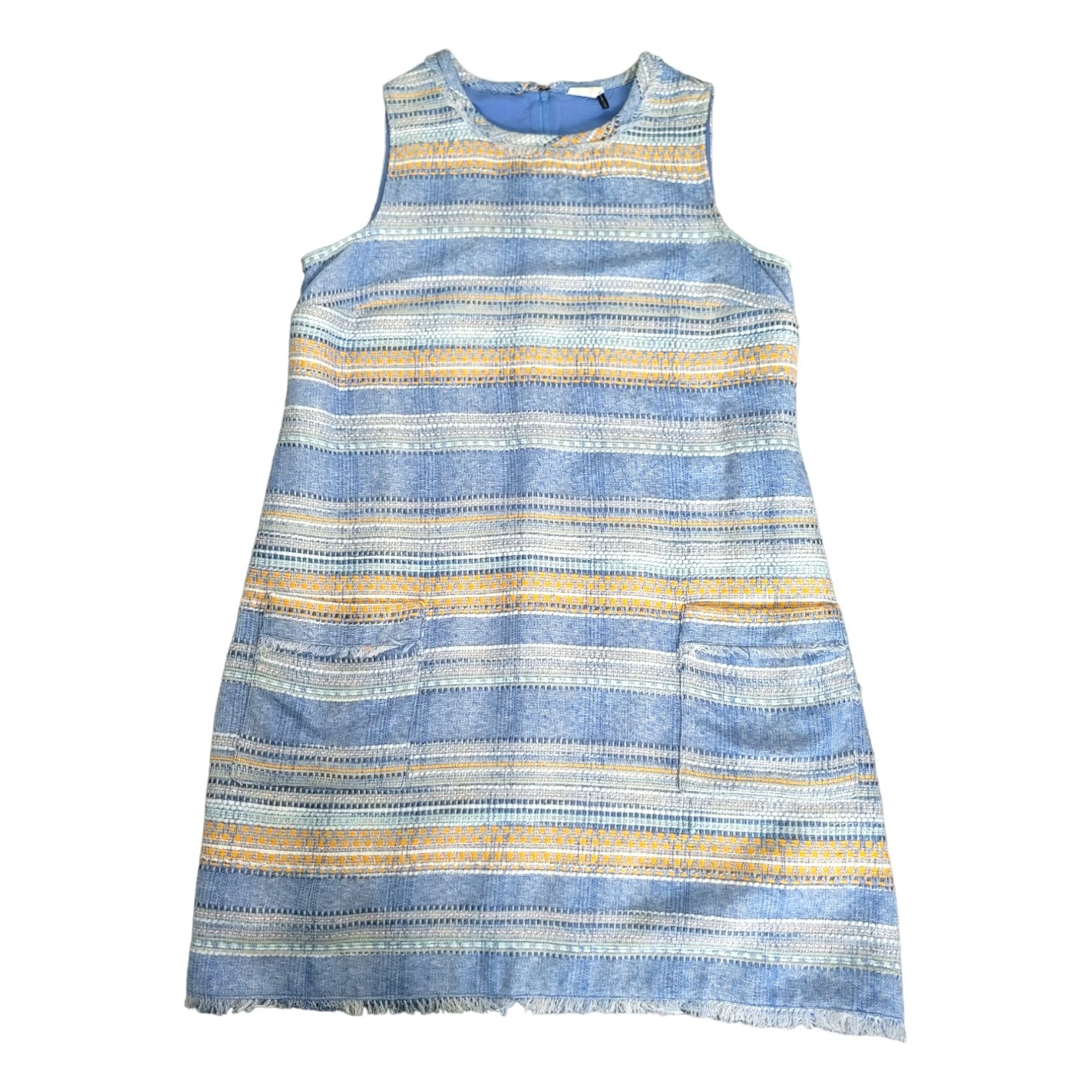 Anthropologie Akemi + Kin Shift Dress Size 14 Sleeveless Blue Striped Anthro
Opens in a new window o