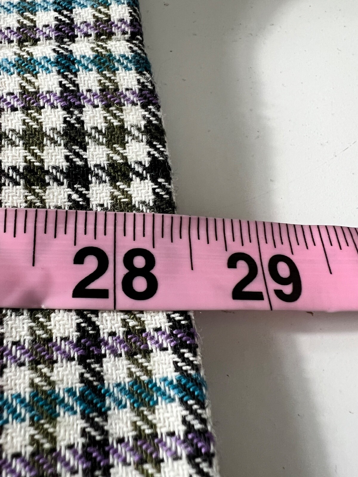 Talbots Plus Blazer Multicolor Houndstooth Cotton… - image 13