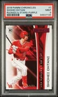 2018 PANINI CHRONICLES ROOKIES PURPLE #1 SHOHEI OHTANI SP #/10 PSA 9 MINT POP 1