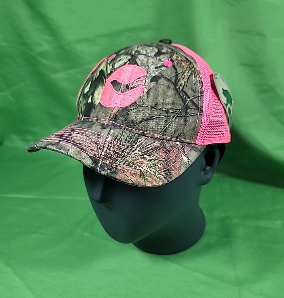 Mossy Oak Real Tree Pink Camo Hat Outdoor Hunting Women's