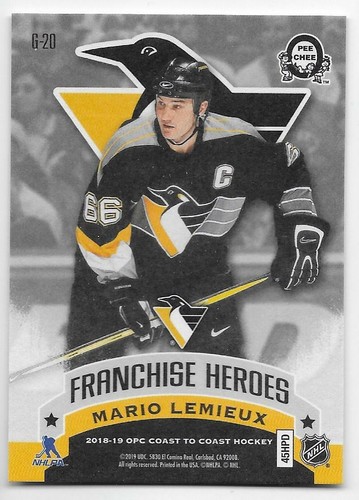 18/19 O-PEE-CHEE COAST TO COAST FRANCHISE HEROES (#G1-G20) U-Pick From List - Picture 40 of 40