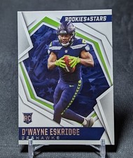 D'Wayne Eskridge Rookie Card RC 2021 Rookies & Stars #119 Seattle Seahawks. rookie card picture