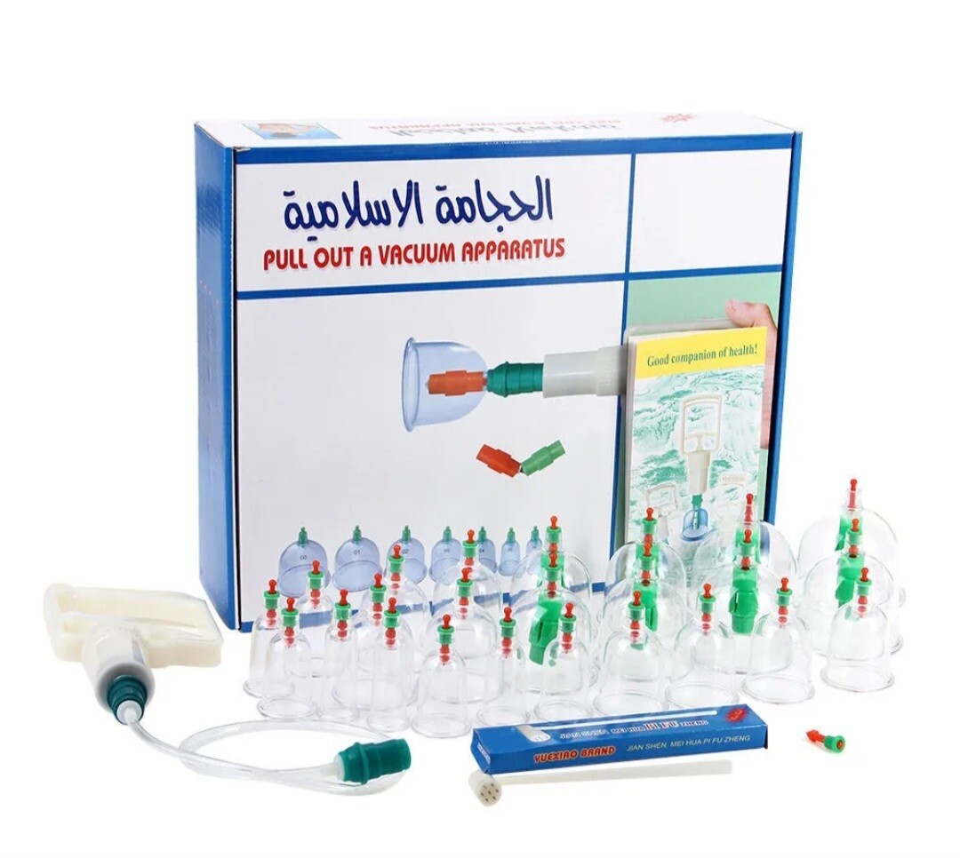 X24 HIGH QUAILITY HIJAMA CUPS CUPPING CHINESE MEDICAL THERAPY.