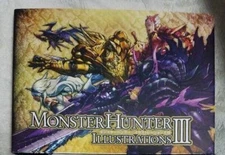 Capcom Monster Hunter Illustrations III 3 Japanese Art Book MH4 4G Hardcover
