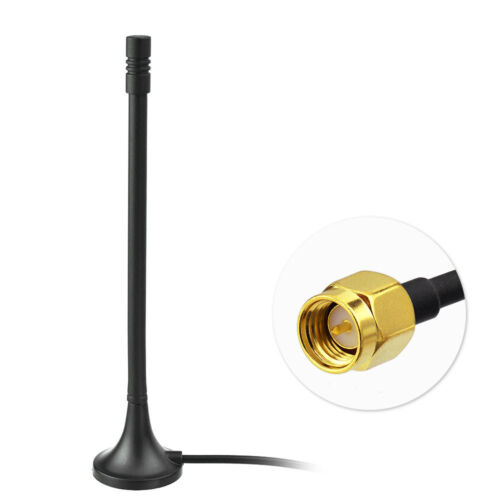 SMA Antenna 3.5dBi Magnetic Omni Antenna for 2G 3G 4G LTE GSM Wlan Bluetooth DCS - Picture 1 of 7