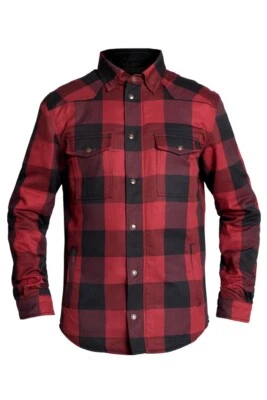 John Doe Motoshirt Rot Motorradhemd - Bild 1 von 4