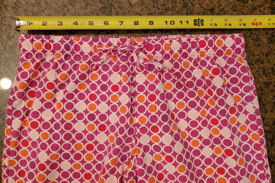 🌸 Pantalones de salón Xhilaration vintage años 90 para mujer - Ropa de dormir pijama de primavera - Pequeños Foto 3 de 4