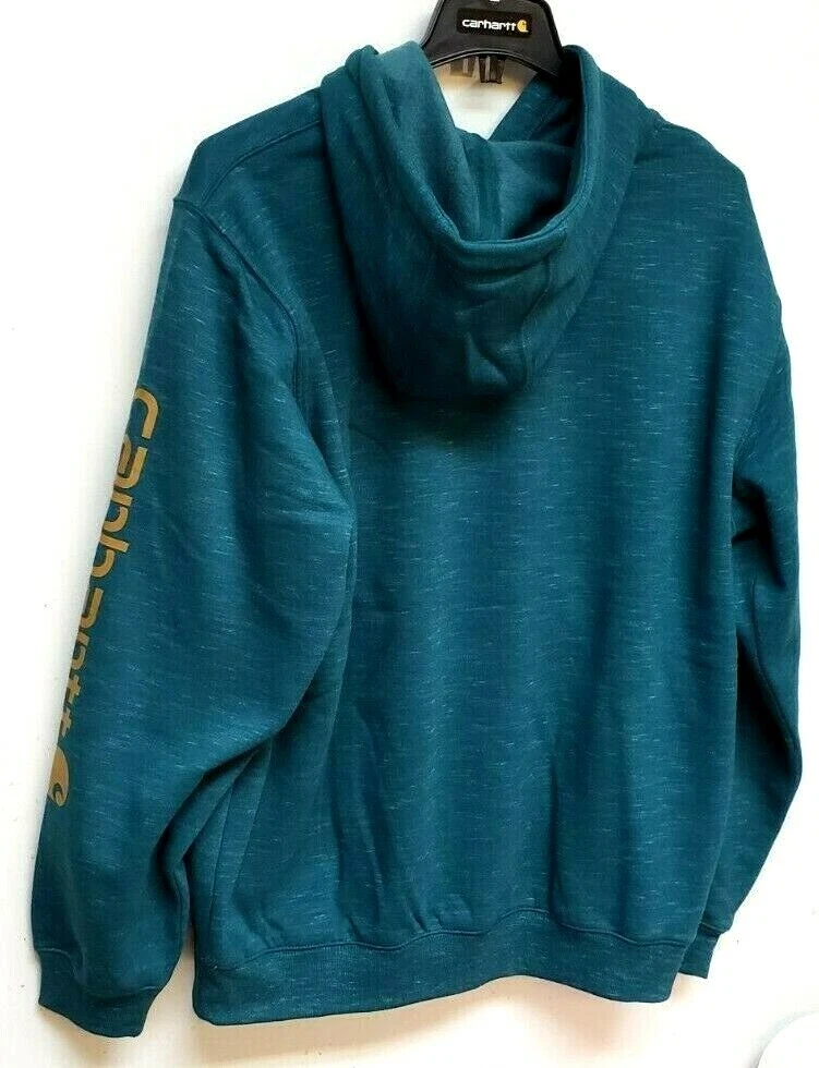 Carhartt K288-H37 LIMITED EDITION 2021 COLOR Logo Sleeve Hooded Sweatshirt  | eBay