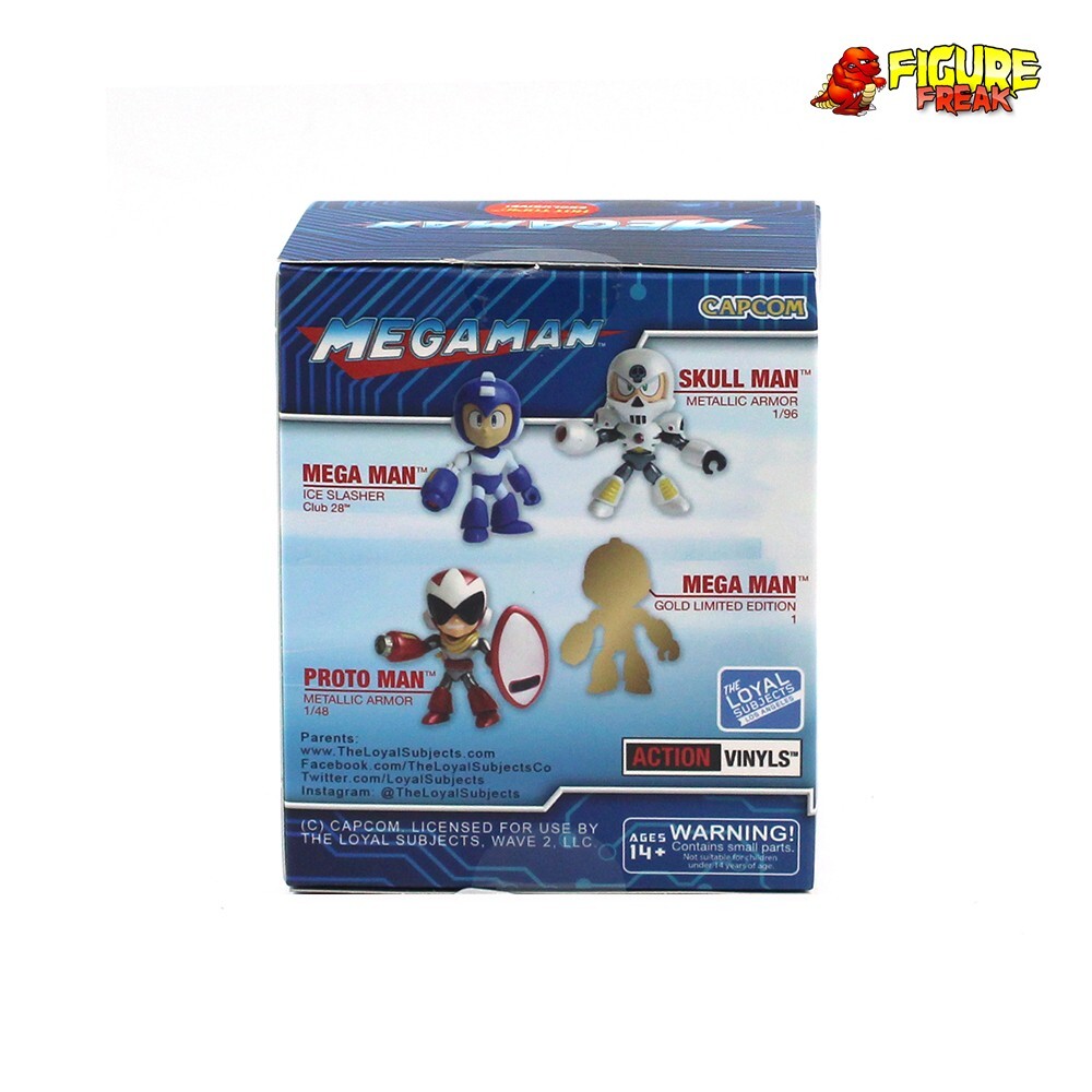 Loyal Subjects Mega Man Metallic (Hot Topic) Blind Box One Random