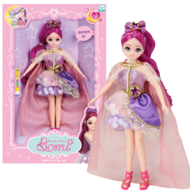Komi Witch Lara : Beads Dress SOMI Korean Barbie Doll Action