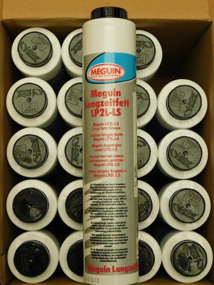 10,61€/kg Meguin EP Langzeitfett LP2L - LS 20 x 400 g Lube Shuttle Kartusche