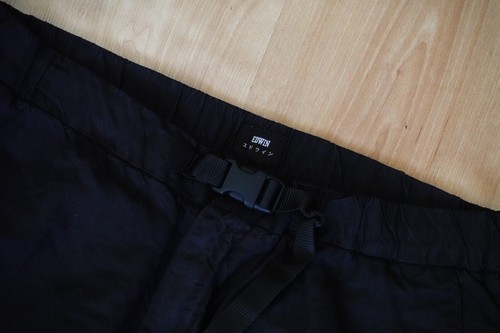 Men’s EDWIN 25 Chino XL Plain Black - Picture 2 of 5