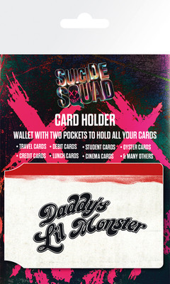 Card Holder SUICIDE SQUAD - Daddy´s Lil Monster NEU CH0393 Kartenetui