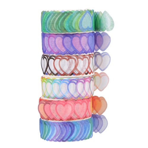2 Count Papierbandaufkleber Klebeband Für Scrapbooking Buch Washi Tape - Bild 8 von 12
