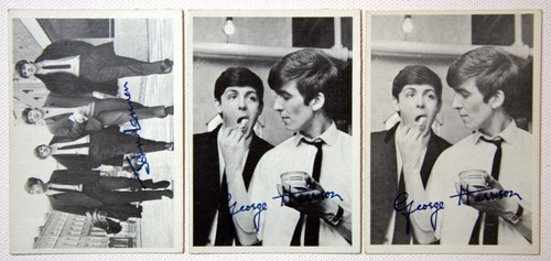 BEATLES B&W 1st Series Cards, 1964 O-Pee-Chee (U-Pick - Complete Your Set) - Picture 21 of 30