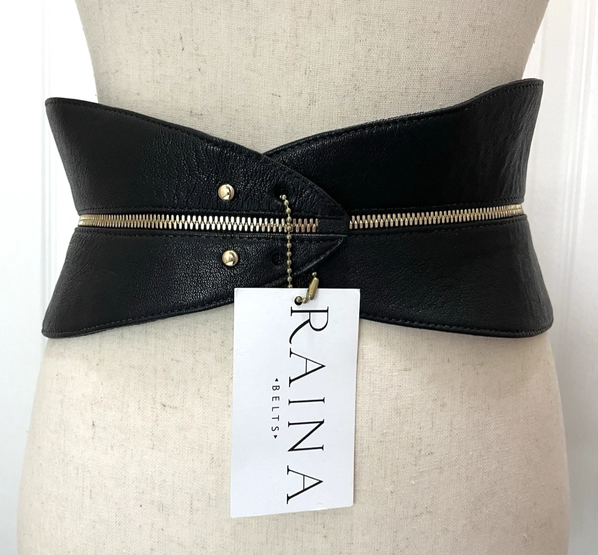 Size S Gold Wide Belts for Women for sale | eBay display picture 1