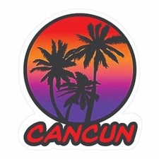 Cancun Mexico Sticker Decal