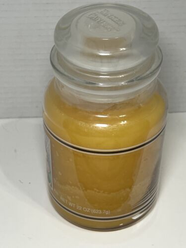 Yankee Candle Housewarmer BISCOTTO DI NATALE fascia nera 22 oz vetro NUOVO VECCHIO MAGAZZINO - Foto 5 di 6