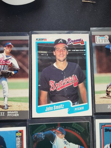 John Smoltz 9 Card Lot! HOF Atlanta Braves! - Picture 9 of 10