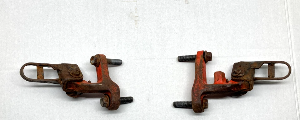 Honda XR 200 OEM Foot Pegs and Peg Mount Set- Fits 1984-1985 - Image 2 of 4