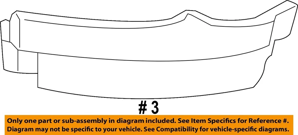 GM OEM 15-19 Sierra 2500 HD Front Bumper Bumper Components-Outer Filler 23481685 - Image 2 of 2