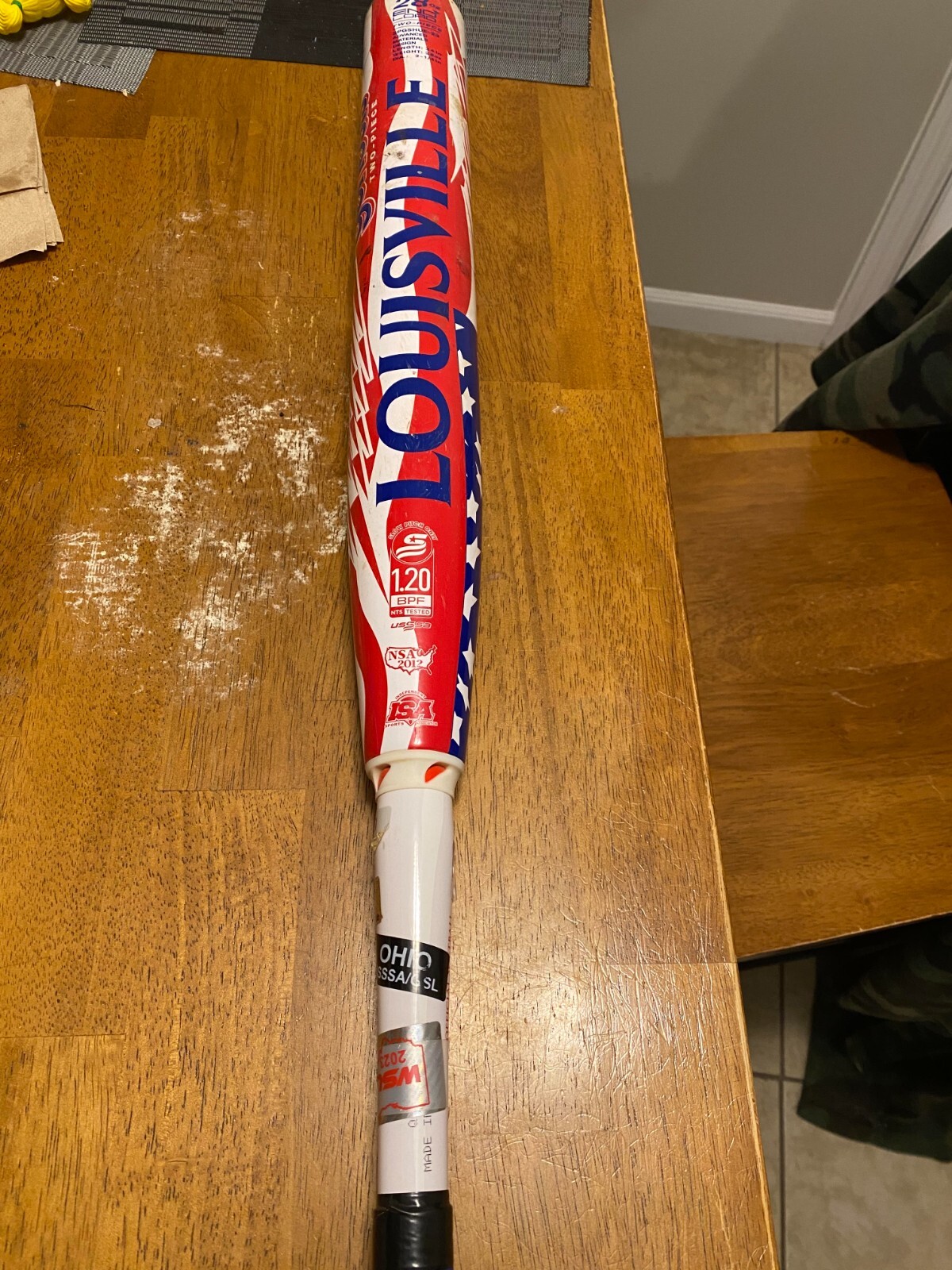 Used 28oz Scott Hartling Louisville Genesis USSSA softball bat eBay