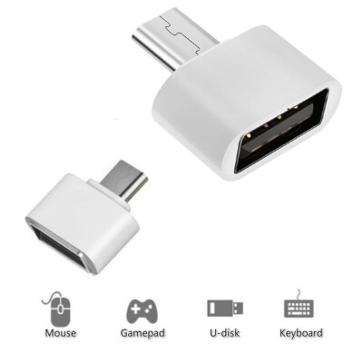 OTG Adapter Micro USB Typ B Stecker für Tablet 2.0 USB Stick Pad Maus Handy Z289