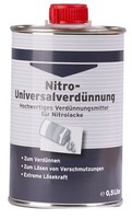 Nitro-UniversalverdüNnung A1 0,5L Farblos Anstreichmittel VerdüNnung