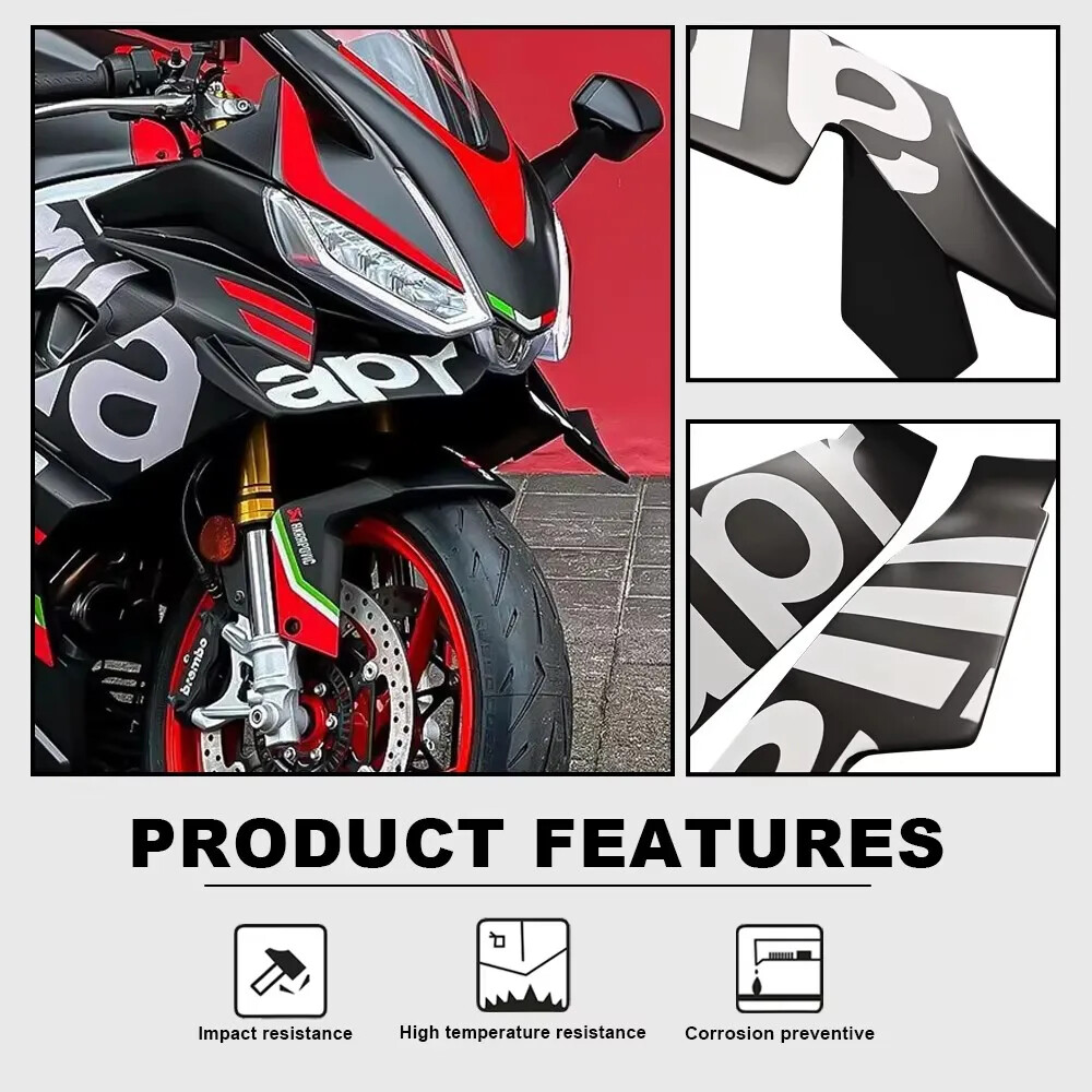Ailerons De Carénage Avant Pour Honda Forza 350 NSS350 2023-2024 - Style Fibre Carbone Noir - 6