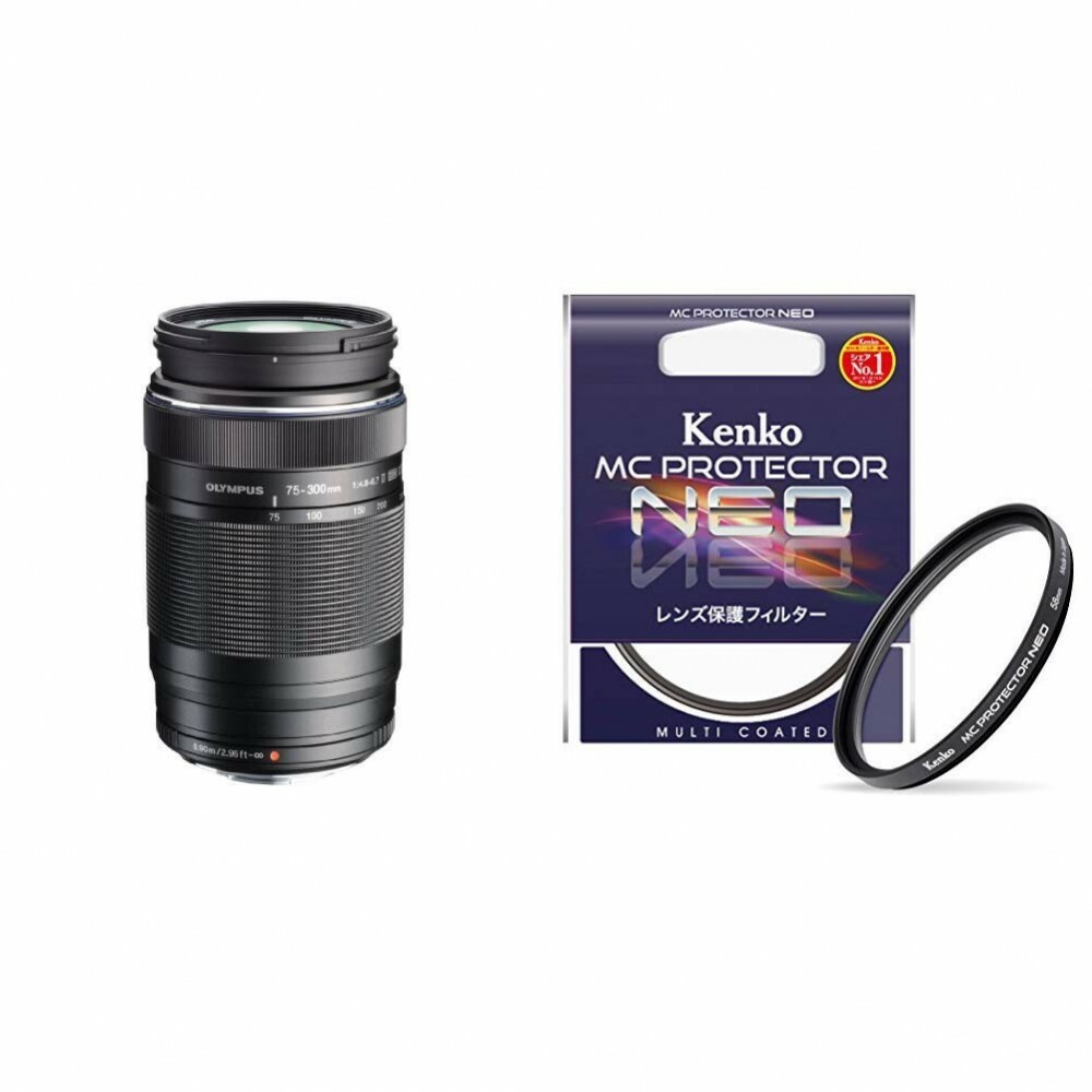 OLYMPUS M.ZUIKO DIGITAL ED 75-300mm F4.8-6.7 II & Kenko MC