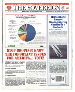 Chemtrails, Mind-Control, Conspiracy: The Sovereign Newspaper 2016 Nov.