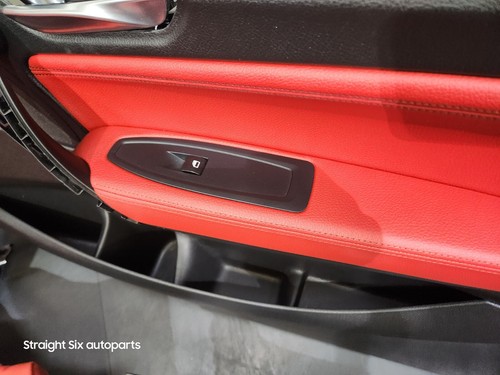 ✅ 14-20 OEM BMW F22 Leather Korall-Rot Seats Door Panels Interior RED SET* - Picture 22 of 24