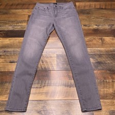 Banana Republic Sculpt Skinny Jeans Womens 28 / 6 Gray Stretch