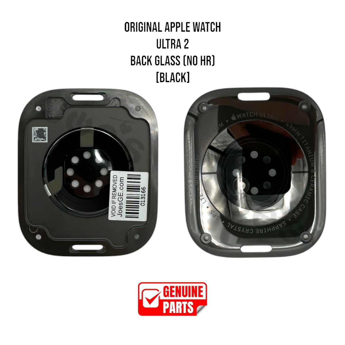 Genuine OEM Apple Watch Ultra 2 49mm Back Cover Glass No HR 