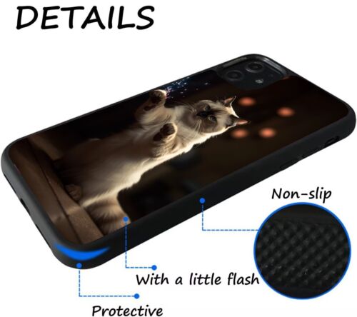For Samsung S20 S21 S22 S23 Plus Ultra natural Birman Cat Dustproof Cover - Picture 14 of 25