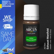Arcus A078 Acrylic Paint Exhaust Manifold Saturated Color Arcus A078 Acrylic Paint Exhaust Manifold Saturated Color