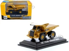 CAT CATERPILLAR 770 OFF-HIGHWAY TRUCK YELLOW "MICRO" BY DIECAST MASTERS 85982DB