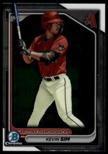 2024 Bowman Chrome Kevin Sim #BCP-34