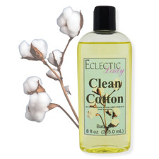 Clean Cotton Bath Oil - Scented Body Oil - Relaxing  Moisturizing Bathing Oil