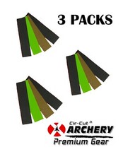 3 PACK LOT - CAMO Whisker BOW STRING Silencers Reduce Noise Twang Archery SAVE