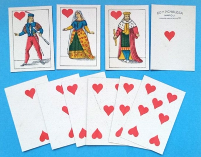 Ancien Jeu De 40 Cartes PIGNALOSA - Portrait Toscan - C.1940 - Complet, Excellent état
