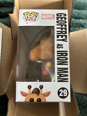 アメコミ funko pop GEOFFREY AS IRON MAN Fan Expo Canada Reveals: Geoffrey as Iron Man Pop!