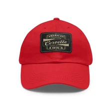 1954 Corvette Gift Hat Cap | Legendary Corvette Hat | Classic Car Birthday Hat