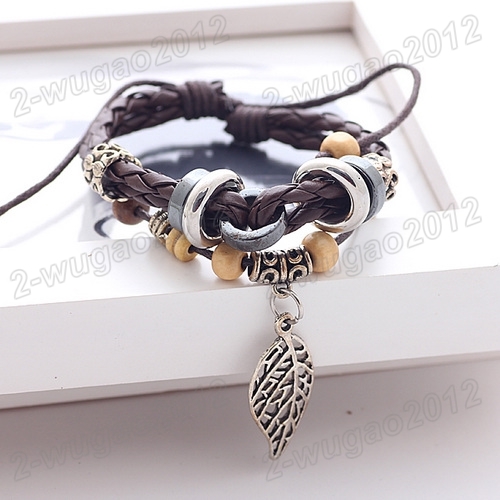 Awesome Hemp/Leather NEW Shamballa BRACELETS, all different- Pic is just a guide - Picture 9 of 15