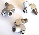 3 GOLIATH INDUSTRIAL ALUMINUM AIR SWIVEL FITTING CONNECTORS HOSE TOOL COUPLER